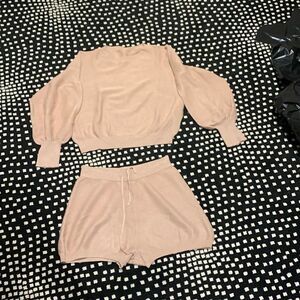 High Waist Women's Shorts set/lounge wear